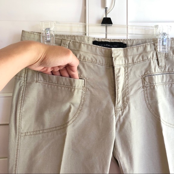 Calvin Klein Jeans Boot Cut Pants - 4 - Picture 5 of 8